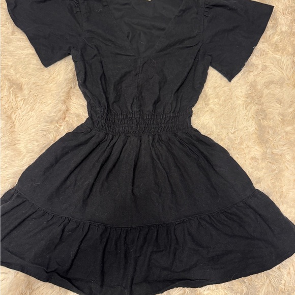 Abercrombie & Fitch Black Smocked Mini Dress‎ – Size S - Picture 1 of 5